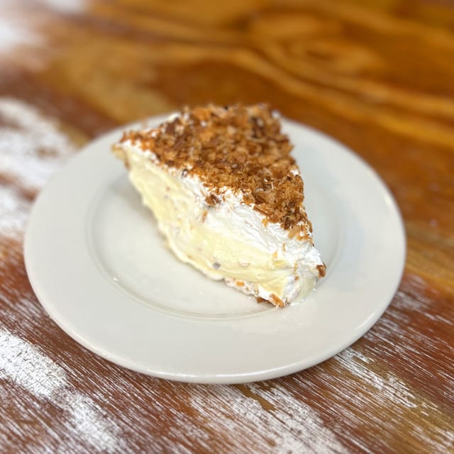 Coconut Cream Pie.